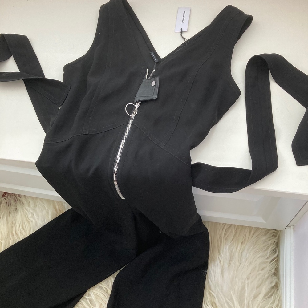 YIGAL AZROUËL V-Neck Jumpsuit - Picture 4 of 11
